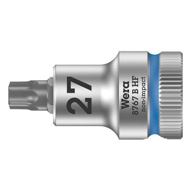 Wera Zyklop 3/8" Torx® Socket Bit TX27 with Holding Function – Torx® Bolts/Screws