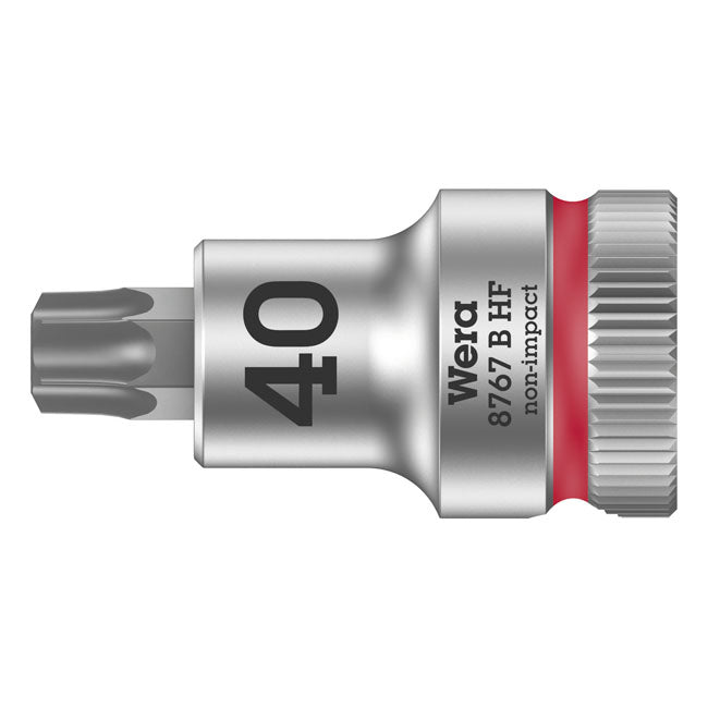 Wera Zyklop 3/8" Torx® Socket Bit TX40 with Holding Function – Torx® Bolts/Screws