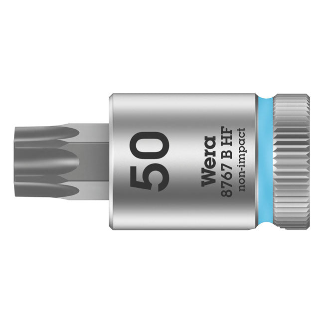 Wera Zyklop 3/8" Torx® Socket Bit TX50 with Holding Function – Torx® Bolts/Screws