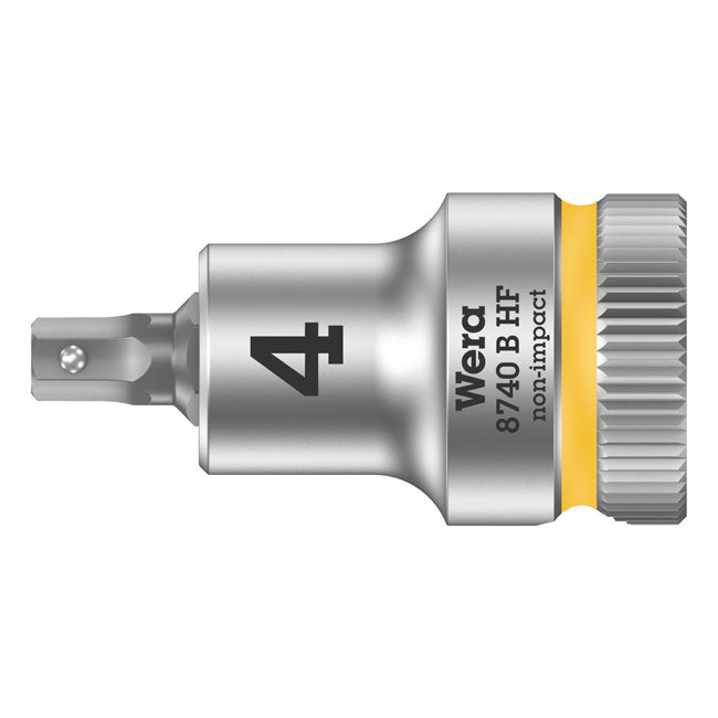 Wera Zyklop 3/8" Hex Socket Bit with Holding Function Metric – Hex (Allen Head) Socket Bolts/Screws