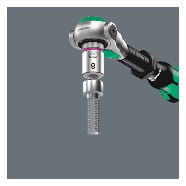 Wera Zyklop 3/8" Hex Socket Bit with Holding Function Metric – Hex (Allen Head) Socket Bolts/Screws