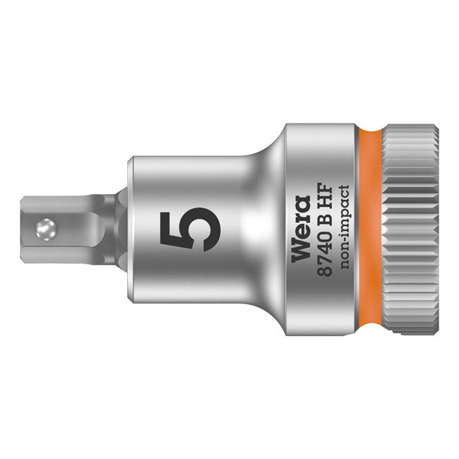 Wera Zyklop 3/8" Hex Socket Bit with Holding Function Metric – Hex (Allen Head) Socket Bolts/Screws
