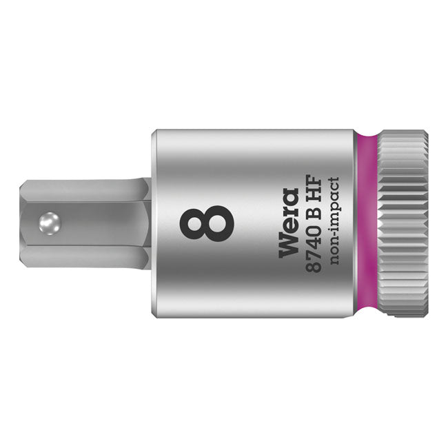 Wera Zyklop 3/8" Hex Socket Bit with Holding Function Metric – Hex (Allen Head) Socket Bolts/Screws