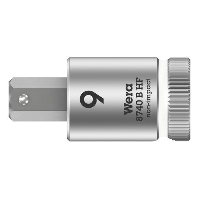 Wera Zyklop 3/8" Hex Socket Bit with Holding Function Metric – Hex (Allen Head) Socket Bolts/Screws
