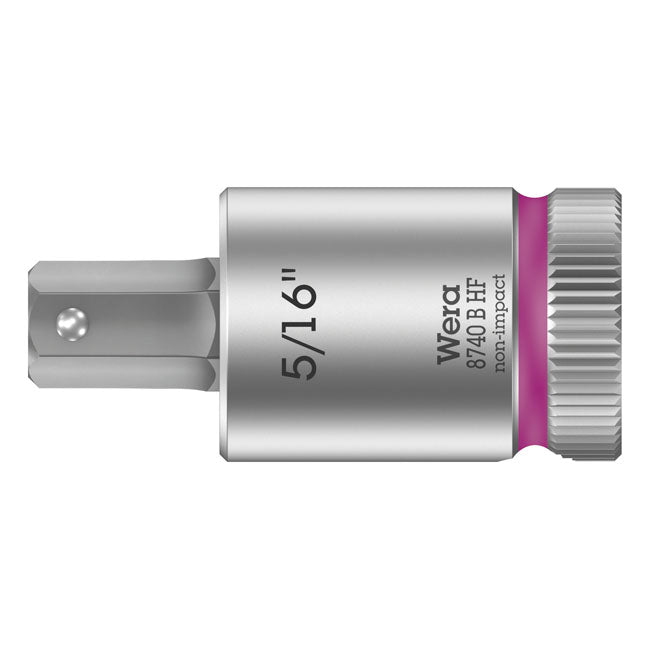 Wera Zyklop 3/8" Hex Socket Bit W/ Holding Function US Sizes – Hex (Allen Head) Socket Bolts/Screws