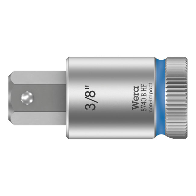 Wera Zyklop 3/8" Hex Socket Bit W/ Holding Function US Sizes – Hex (Allen Head) Socket Bolts/Screws