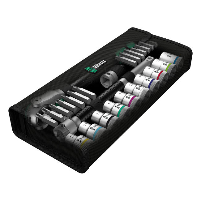Wera Zyklop Speed Ratchet Kit 1/2" Drive - Metric Sizes – Torx®; Hex Head (Allen Heads); Phillips…