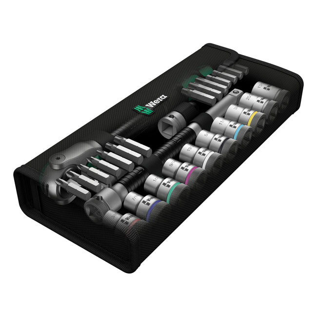 Wera Zyklop Speed Ratchet Kit 1/2" Drive - US Sizes – Torx®; Hex Head (Allen Heads); Phillips…