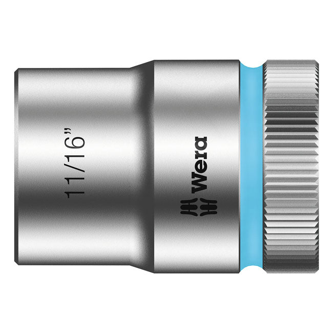 Wera Zyklop 1/2" Socket - US Sizes 11/16" – 1/2" Drive