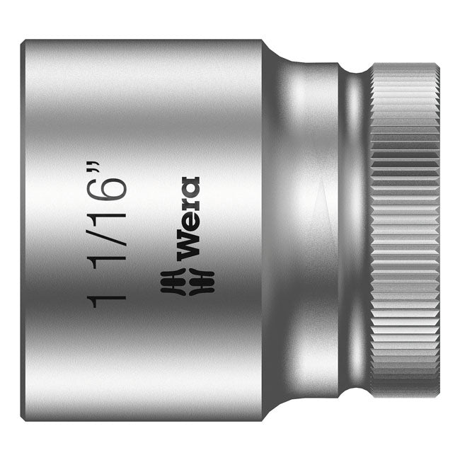 Wera Zyklop 1/2" Socket - US Sizes 1-1/16" – 1/2" Drive