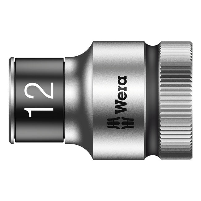 Wera Zyklop 1/2" Socket with Holding Function - Metric 12.0 – 1/2" Drive