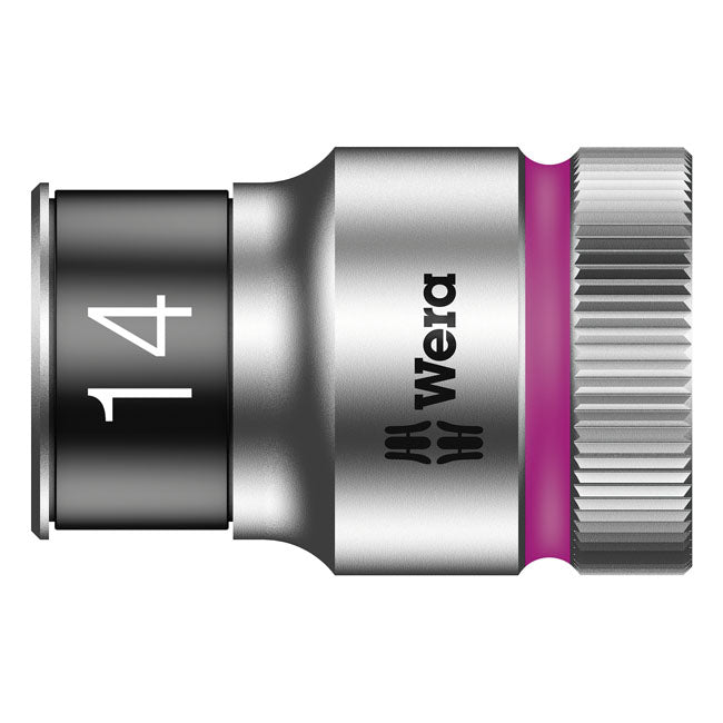 Wera Zyklop 1/2" Socket with Holding Function - Metric 14.0 – 1/2" Drive