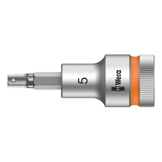 Wera Zyklop 1/2" Hex Socket Bit with Holding Function – 1/2" Drive