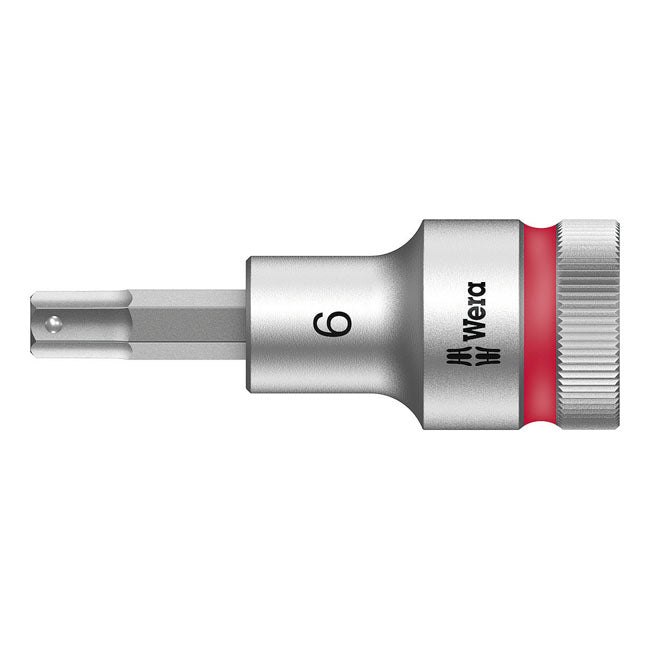Wera Zyklop 1/2" Hex Socket Bit with Holding Function – 1/2" Drive