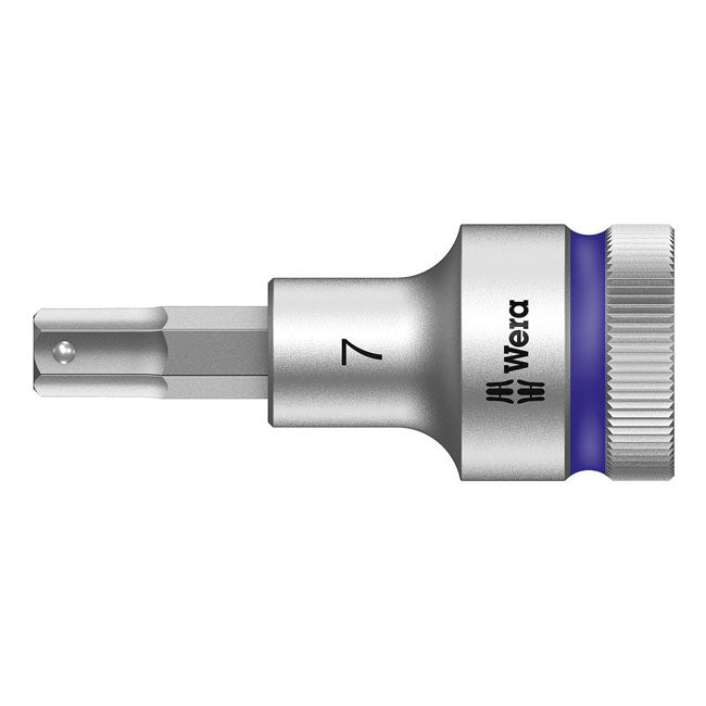 Wera Zyklop 1/2" Hex Socket Bit with Holding Function – 1/2" Drive