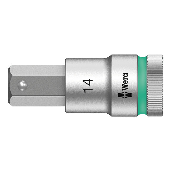 Wera Zyklop 1/2" Hex Socket Bit with Holding Function – 1/2" Drive