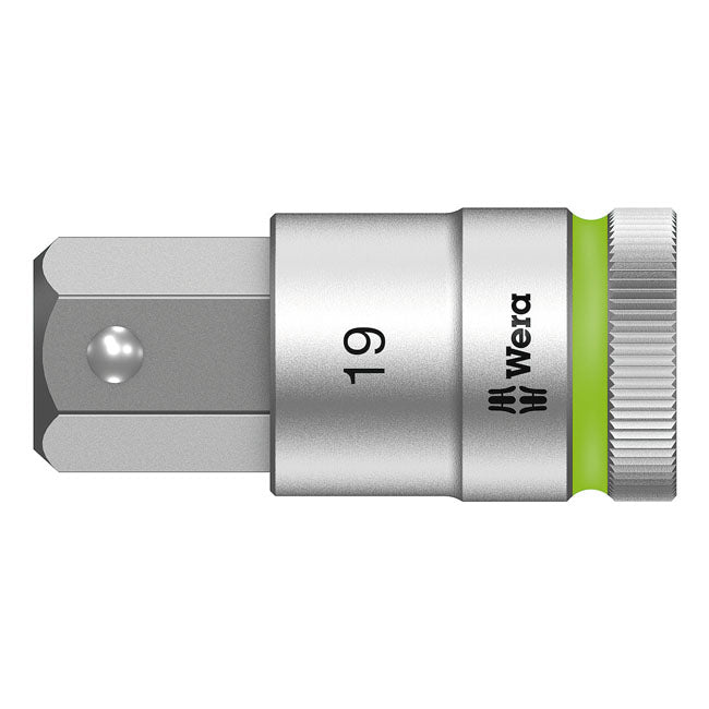 Wera Zyklop 1/2" Hex Socket Bit with Holding Function – 1/2" Drive