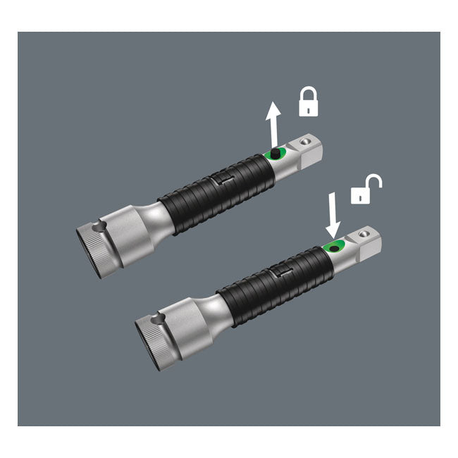 Wera Zyklop 1/2" Flexible Lock Long Extension 250mm – 1/2" Drive