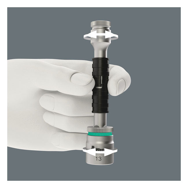 Wera Zyklop 1/2" Long Extension 250mm – 1/2" Drive
