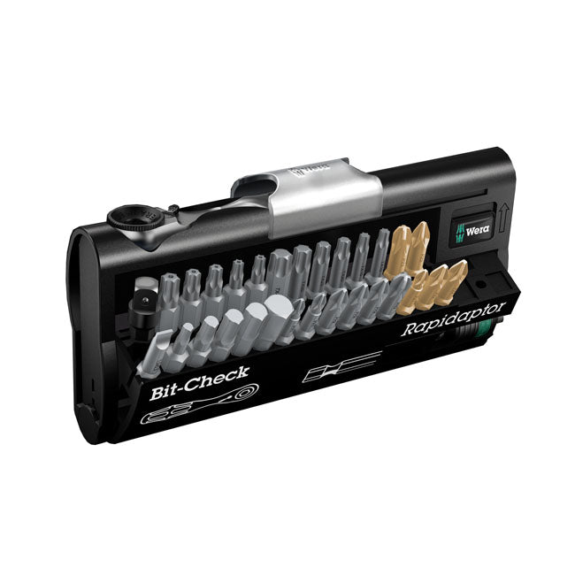 Wera Zyklop Ratchet Kit Mini 1, 1/4" Drive Metric Sizes – Phillips; Pozidriv; Torx®; Slotted and…