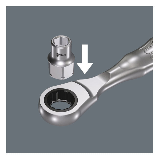 Wera Zyklop Ratchet Kit Kraftform Mini 2, 1/4" Drive Metric – Torx®; Hex (Allen Heads); Phillips…