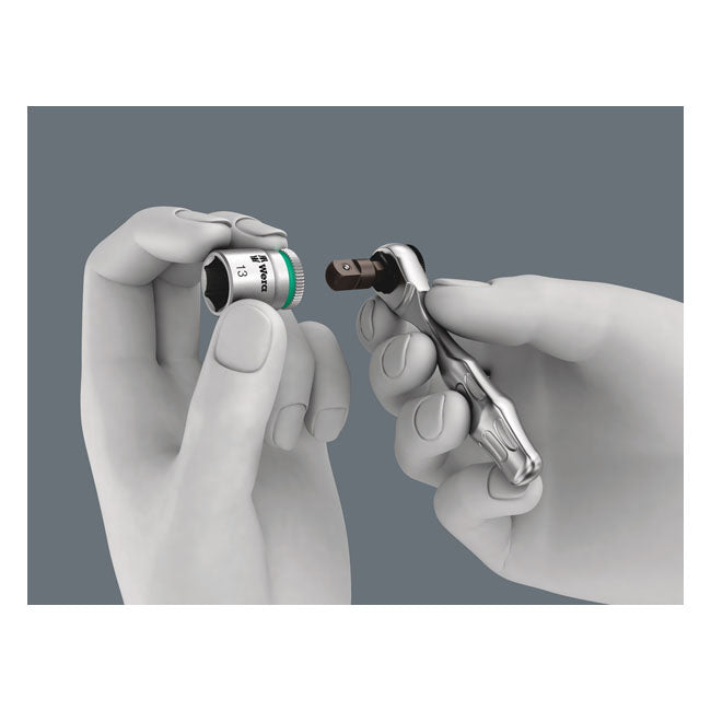 Wera Zyklop Bit Ratchet Mini 1 – 1/4" Sockets