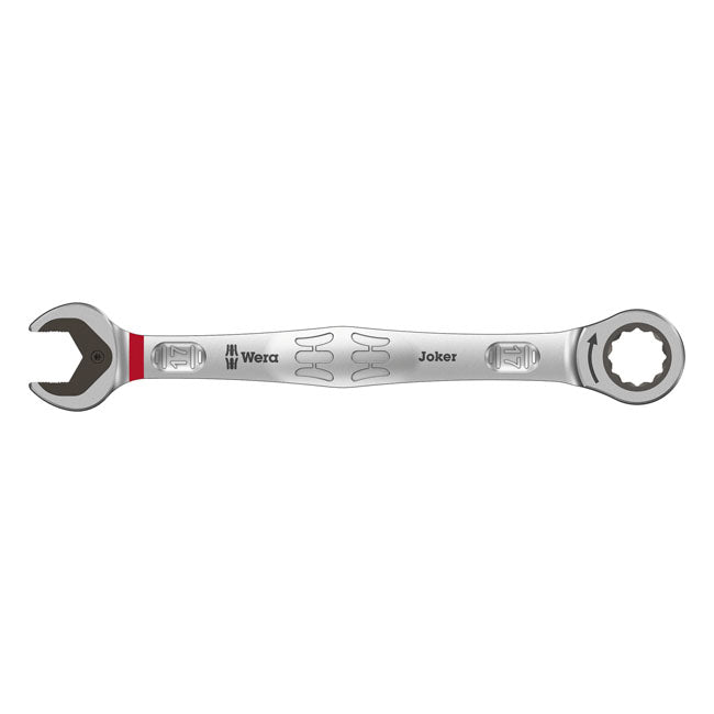 Wera Ratcheting Wrench Open/ Box End 17mm Joker - Metric – 17mm Bolts and Nuts