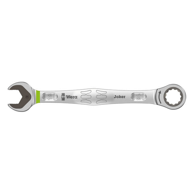 Wera Ratcheting Wrench Open/ Box End 18mm Joker - Metric – 18mm Bolts and Nuts