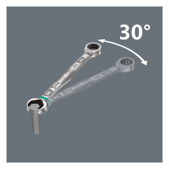 Wera Ratcheting Wrench Open/ Box End 3/8" Joker - US Sizes – 3/8" Bolts and Nuts