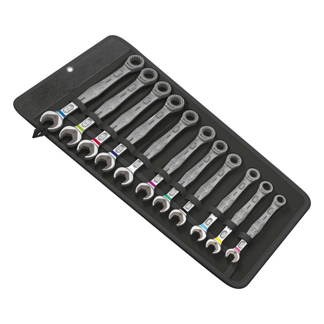 Wera Ratcheting Wrench Set Joker Open/ Box End - Metric – 8-19mm Bolts and Nuts