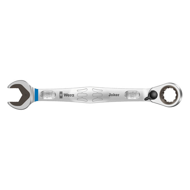 Wera Ratcheting Wrench Joker Switch Open/Box End - Metric 19 – 19mm Bolts and Nuts