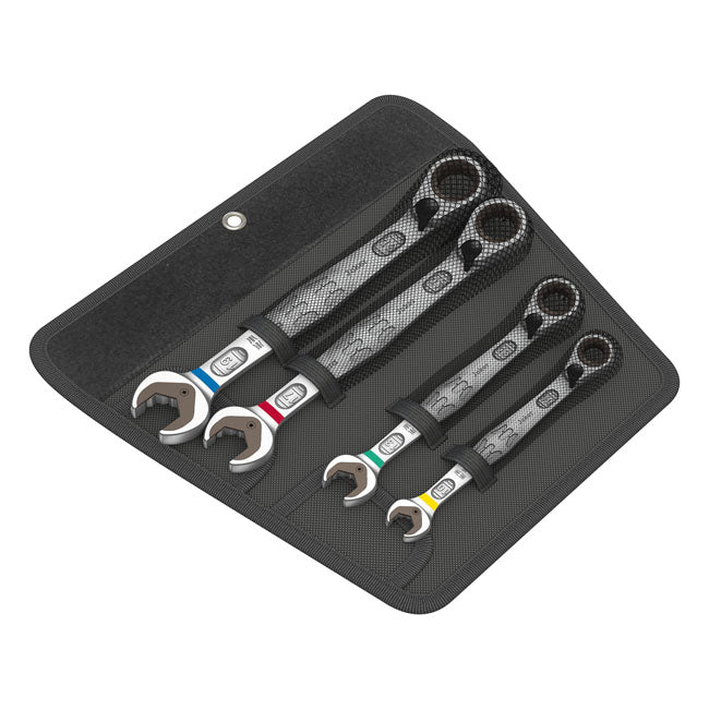 Wera Ratcheting Wrench Set Joker Switch- Metric – 10;13;17;19mm Bolts and Nuts