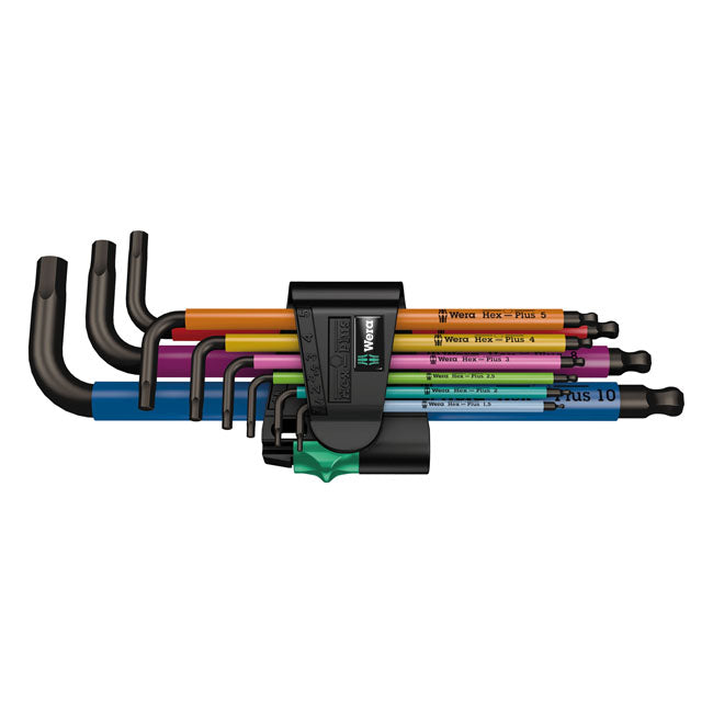 Wera Hex Key Set Multicolor - Metric – 1.5;2.0;2.5;3.0;4.0;5.0;6.0;8.0;10.0…