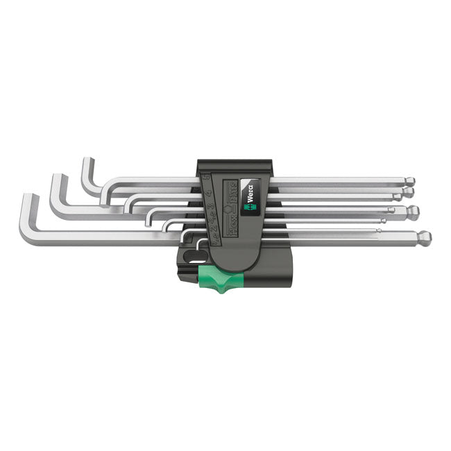 Wera Hex Key Set Short Chrome - Metric – 1.5; 2.0; 2.5; 3.0; 4.0; 5.0; 6.0; 8.0…