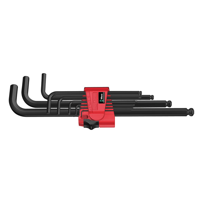 Wera Hex Key Set Blacklaser - Metric – 1.5; 2.0; 2.5; 3.0; 4.0; 5.0; 6.0; 8.0…