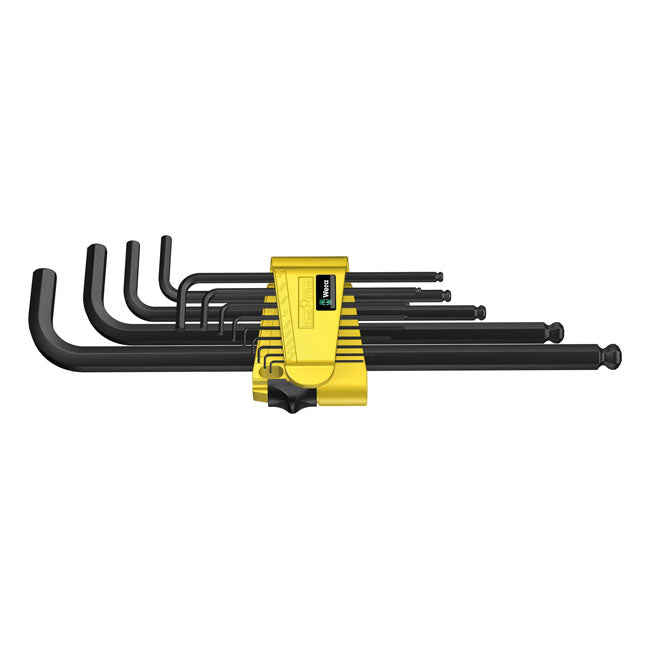Wera Hex Key Set Blacklaser - US Sizes – 0.05"; 1/16"; 5/64"; 3/32"; 7/64"; 1/8"…