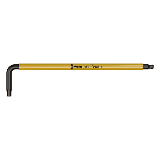 Wera Hex Key Multicolor Yellow - Metric 4.0 – 4.0mm Socket Head Bolts