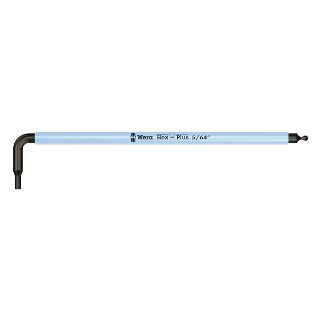 Wera Hex Key Multicolor Ice Blue - US Sizes 5/64" – 5/64" Socket Head Bolts