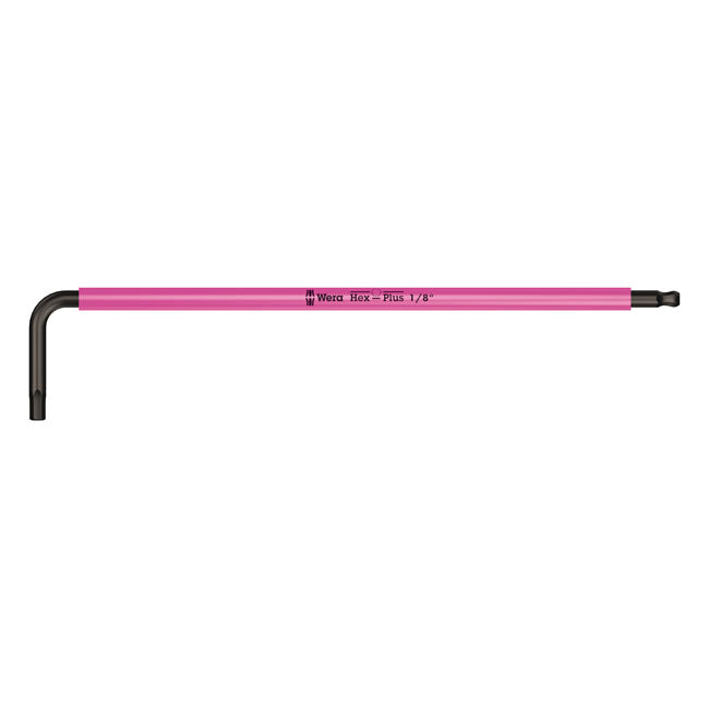 Wera Hex Key Multicolor Bright Pink - US Sizes 1/8" – 1/8" Socket Head Bolts