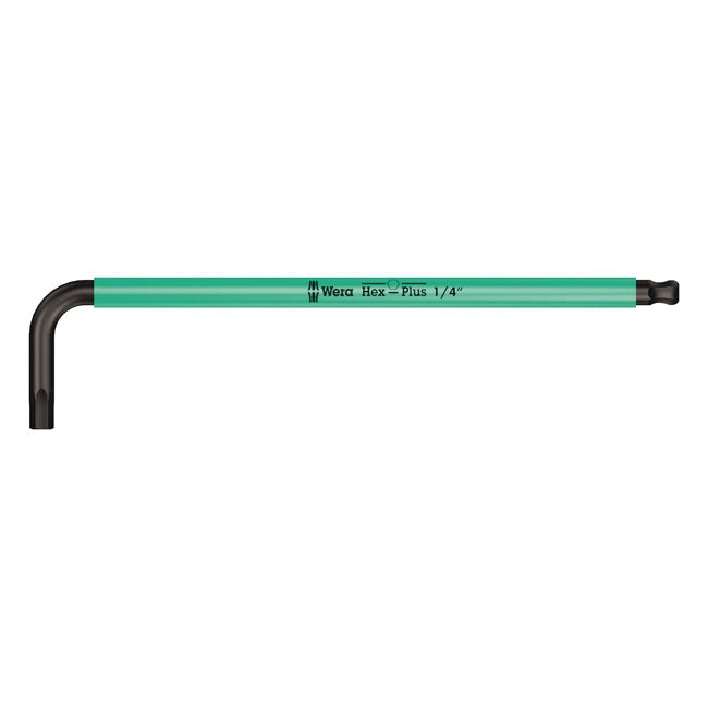 Wera Hex Key Multicolor Turquoise - US Sizes 1/4" – 1/4" Socket Head Bolts
