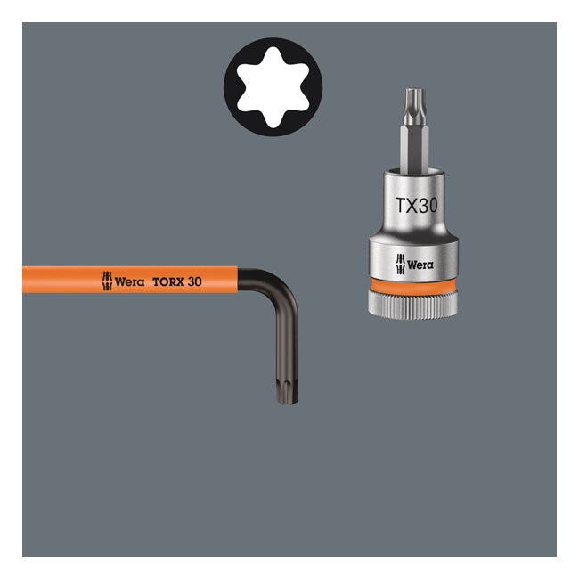 Wera Torx® Key Set Multicolor – TX8; TX9; TX10; TX15; TX20; TX25; TX27…