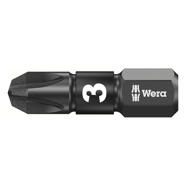 Wera 1/4" Bit for Pozidriv Screws Impaktor PZ3