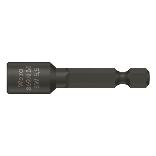 Wera 1/4" Drive Nutsetter - Metric 5.5 – 5.5mm Bolts and Nuts