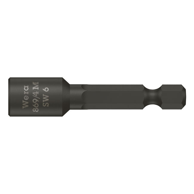 Wera 1/4" Drive Nutsetter - Metric 6.0 – 6mm Bolts and Nuts