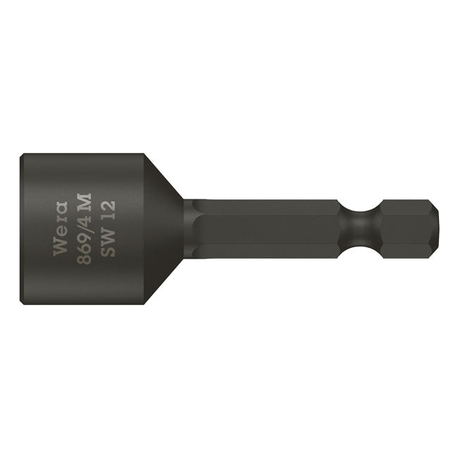 Wera 1/4" Drive Nutsetter - Metric 12.0 – 12mm Bolts and Nuts