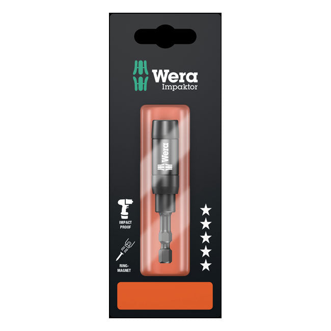 Wera 1/4" Bit Holder Impaktor – 1/4" Drive DIN ISO 1173-C 6.3 Bits