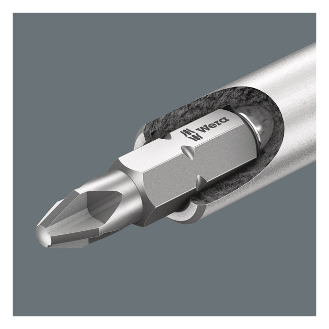 Wera 1/4" Bit Holder Universal – 1/4" Drive DIN ISO 1173-C 6.3 Bits