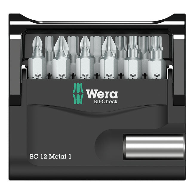 Wera Bit Assortment 11 Pcs. with Bit Holder – Phillips; Pozidriv; Torx®; Slotted…