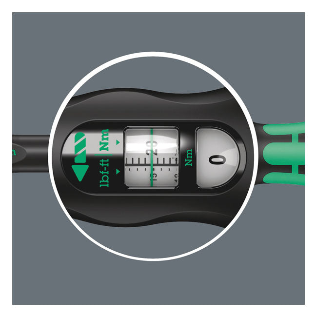 Wera 3/8" Drive Torque Wrench 20-100 Nm with Ratchet – Universal