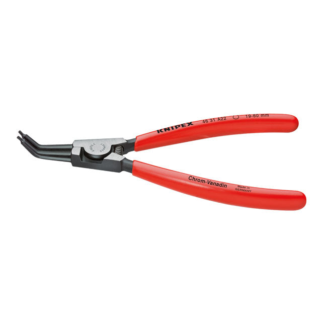Knipex External Circlip Pliers with 45° Angled Tips – 1919–1960mm External Retaining Rings